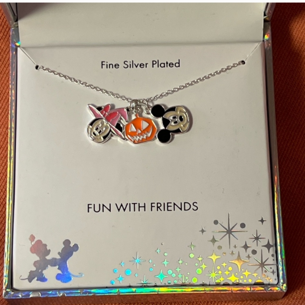 Disney Mickey and Friends Halloween Necklace